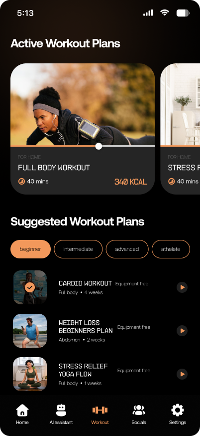 Workouts